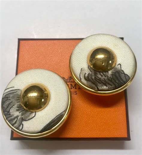 vintage hermes earrings